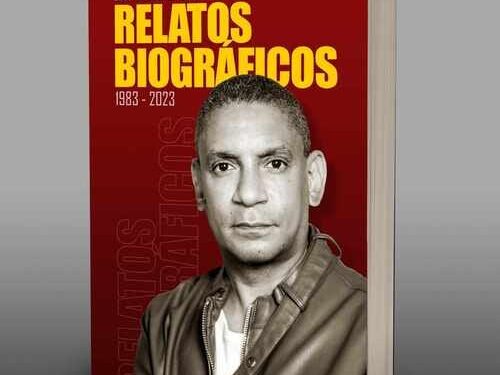 Revelan portada de “Relatos Biográficos: 1983-2023” debut literario de Marcos Sánchez