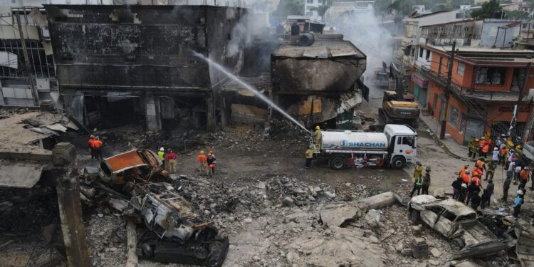 Ministerio Público deposita acusación formal contra imputados por explosión en San Cristóbal