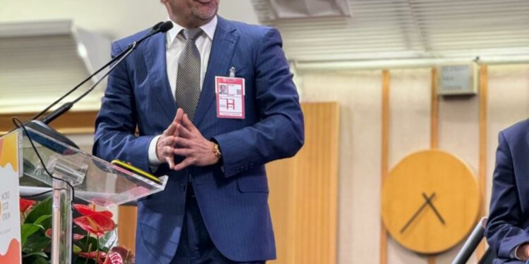Limber Cruz dice en la FAO: “El mundo debe gastar menos en Armas y más en Alimentación.”