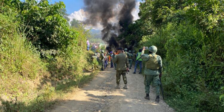 SENPA, Medio Ambiente y Procuraduría despejan zonas de Rancho arriba tras protestas por medidas medioambientales