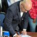 Francisco Domínguez Brito inscribe candidatura a presidente del PLD