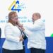 INFOTEP reconoce compromiso de 77 colaboradores imponiéndoles Botón por Antigüedad
