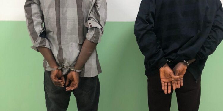 Arrestan dos Nigerianos viajarían con más de 100 bolsitas de&nbsp; drogas en el estómago