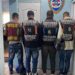 DICRIM apresa a cuatro motociclistas captados robando alimentos de camiones transitaban por avenida El Puerto