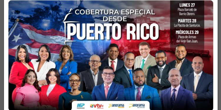 Grupo de Medios Panorama da inicio a su transmisión especial desde la “Isla del Encanto” Puerto Rico
