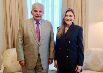 Alcaldesa Carolina Mejía se reúne con el presidente de Panamá José Raúl Mulino
