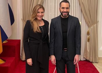 Carolina Mejía participa en reunión con el presidente de El Salvador Nayib Bukele