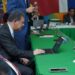 Leonel Fernández da inicio a la plenaria de votación del Congreso de FP y es el primero en ejercer su derecho al voto