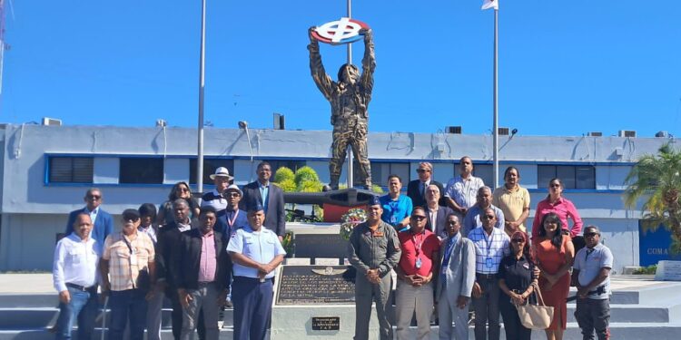 SNTP-SDE realiza recorrido por instalaciones Fuerza Aérea RD