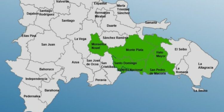 COE prevé incremento en las precipitaciones a partir del medio día