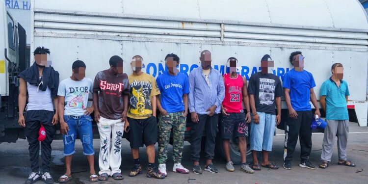 Migración detiene más de 30 extranjeros indocumentados en Dajabón luego de protagonizar riña