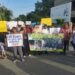 Realizan marcha caminata en  Los Alcarrizos en  protesta por deterioro de parque Ecológico y que propicia delincuencia