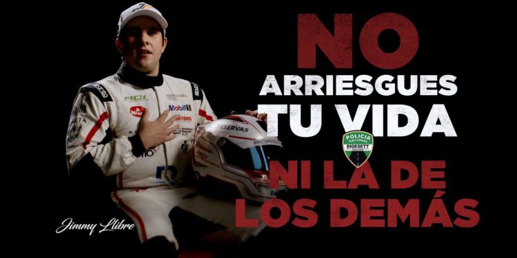 DIGESETT presenta segundo video que alerta sobre el exceso de velocidad junto al piloto profesional dominicano de automovilismo