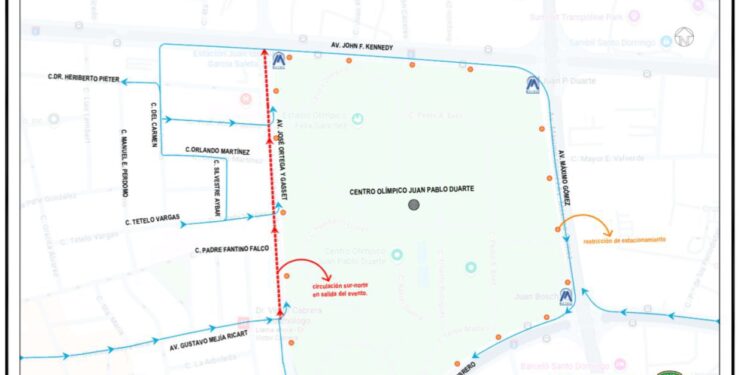 INTRANT y DIGESETT informan rutas alternas por concierto de Bad Bunny los días 21 y 22 de noviembre