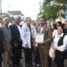 Doctor Cruz Jiminián e instituciones de Cristo Rey declaran a Nelson Gutiérrez “Embajador Compromisario de Paz” durante acto de izamiento de bandera
