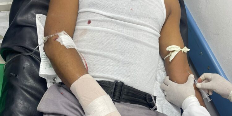 Agente policial integraba patrulla resulta herido tras responder agresión a tiros de reconocido delincuente en San Francisco de Macorís