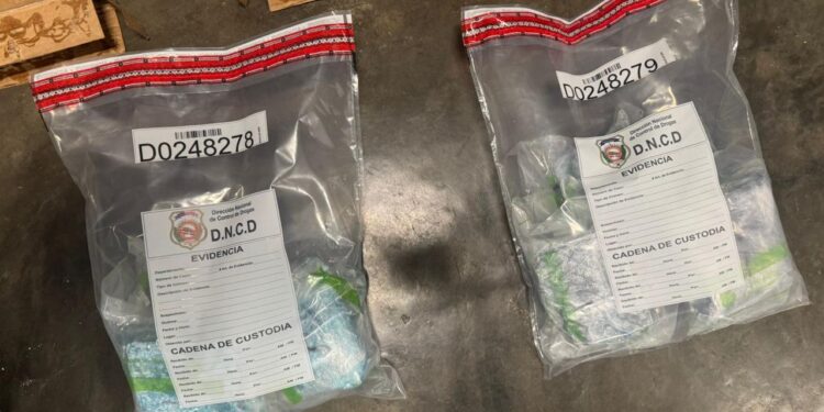 Frustran envío de 8 paquetes de cocaína a España
