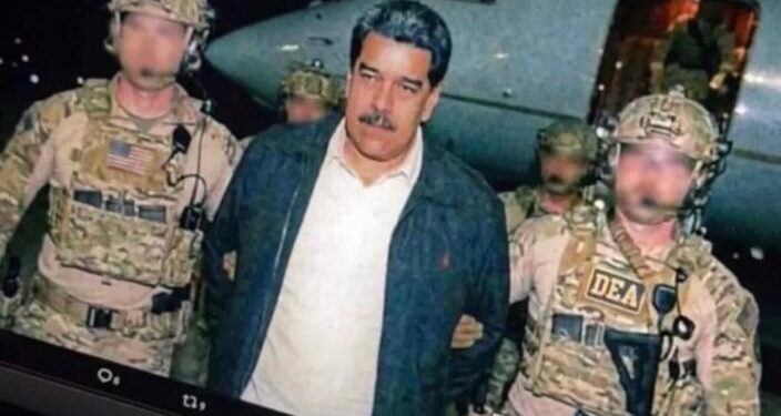 Tras su capturan sacan vía aérea a Maduro de Venezuela