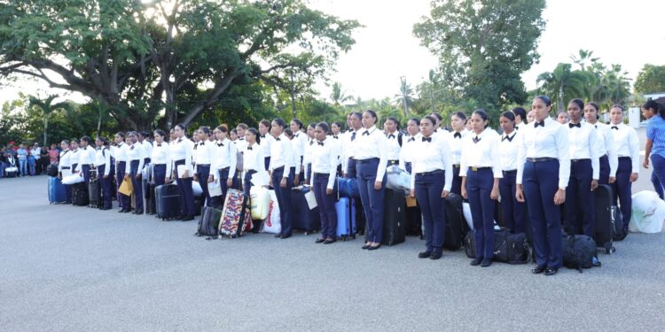 Policía Nacional recibe 202 nuevos aspirantes a cadetes como parte del  proceso de transformación