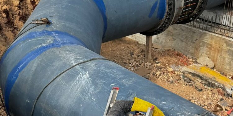 CAASD finaliza labores técnicas en redes agua por construcción paso a desnivel en Plaza de la Bandera