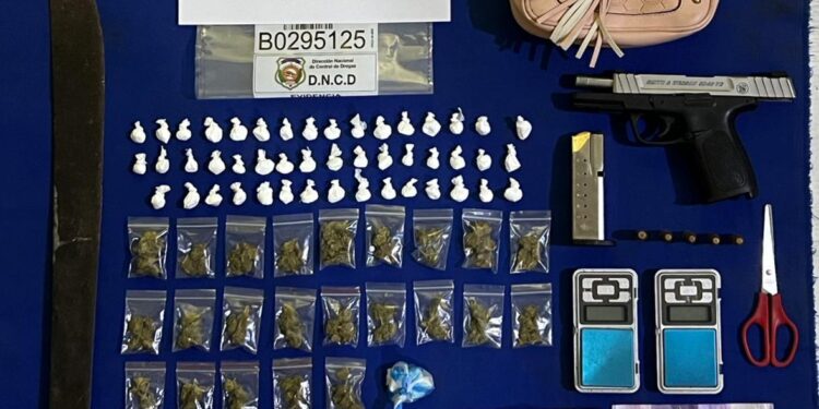 DNCD ocupa más de medio millón de gramos de drogas y 15 armas de fuego