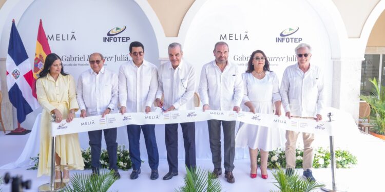 Abinader inaugura Escuela de Hostelería y Turismo del INFOTEP en Punta Cana