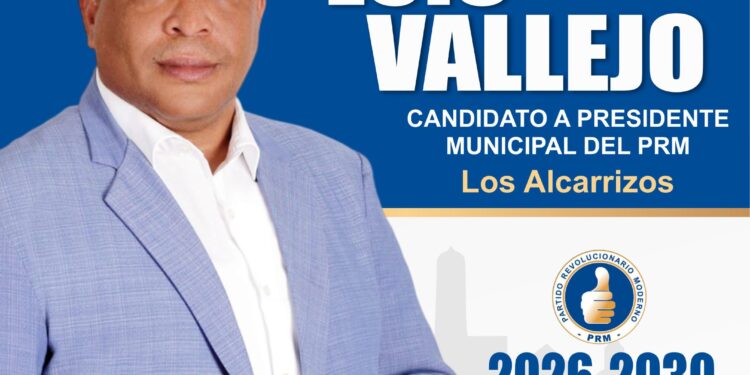 Dirigente PRM Luis Vallejo presenta aspiraciones a presidente municipal del partido en Los Alcarrizos