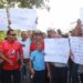 Protestan en Bayaguana para exigir carretera prometida desde hace más de 25 años