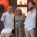 Emilio y Raeldo López agradecen a César Suarez Jr. aceptar solicitud de participación de Martha Candela en Premios Soberano