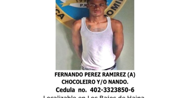 Policía apresa a “Chocoleiro”, buscado por múltiples delitos en Haina