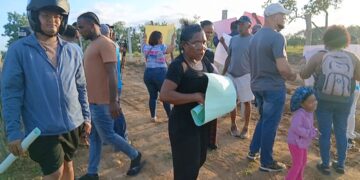 Denuncian desalojo abusivo en sector Campo Rico de Hato Nuevo, Santo Domingo Oeste