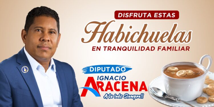 Diputado Ignacio Aracena entrega más de dos mil kits para habichuelas con dulce en SDO