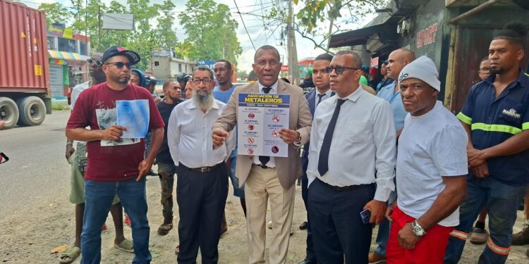 Metaleros de Haina denuncian persecución de Fiscal con allanamientos arbitrarios e ilegal