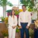 Ministro Collado recibe visita de la embajadora de los Estados Unidos, Leah Campos