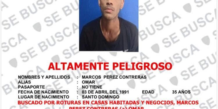 Cae abatido presunto reconocido delincuente “Omar” buscado por múltiples robos y con orden de arresto en SDO