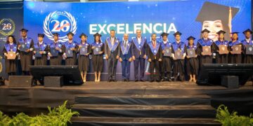 Presidente Abinader encabeza vigésima graduación ordinaria del ITLA, la más grande en la historia de la institución, con cifra récord de 642 nuevos profesionales tecnológicos