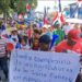 Barahona marcha para exigir regulación de actividades mineras, granceras y la recuperación de espacios públicos