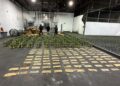 Es cocaina y tuvo un peso de 31 kilómetros alijo de láminas ocupadas en AILA