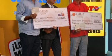LEIDSA entrega 62 millones a dos nuevos millonarios
