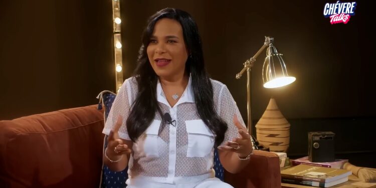 Milagros Germán felicita a Colombia Alcántara por ser pionera y trazar el camino a muchas comunicadoras